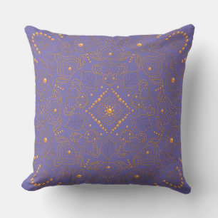 Nepgoud Parel Kralen Mandala Print Kussen