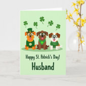Nepgoud St. Patricks Hondenkaart Kaart (Gele Bloem)