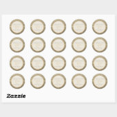 Nepgoud Trouw Dank Je Ronde Sticker (Vel)