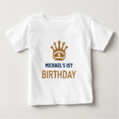 Nepgouden glinsterende Koninklijke Prins Kroon Ver (Voorkant)