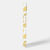 Nepgouden palmbloemblad motief Case-Mate iPhone case (Achterkant / Rechts)