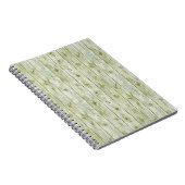Nepgroen Hout Notitieboek (Rechterzijde)