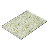 Nepgroen Hout Notitieboek (Linkerzijde)