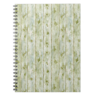 Nepgroen Hout Notitieboek