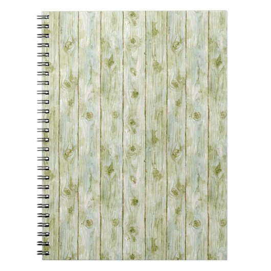Nepgroen Hout Notitieboek (Voorkant)