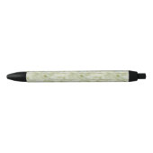 Nepgroen Hout Zwarte Inkt Pen (Voorkant)