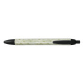 Nepgroen Hout Zwarte Inkt Pen (Achterkant)