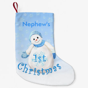Nephew 1 Kerstman Snowman Kleine Kerstsok