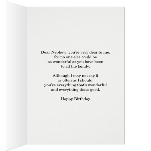 Nephew Birthday Abstract Mandala Design (Binnen (Rechts))