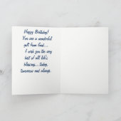 Nephew Birthday Card Kaart (Binnen)