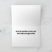 **NEPHEW' BIRTHDAY** PIE MET SPARKERS KAART (Binnen)