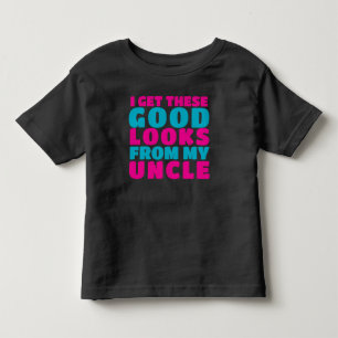 Nephew erft het mooie uiterlijk van oom kinder shirts