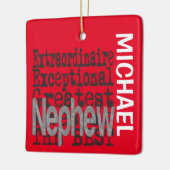 Nephew Extraordinaire CUSTOM Keramisch Ornament (Links)