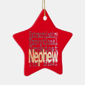 Nephew Extraordinaire Keramisch Ornament (Rechts)