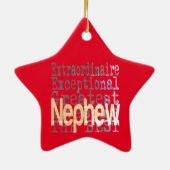 Nephew Extraordinaire Keramisch Ornament (Achterkant)