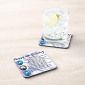 Nephew gedicht - 16e verjaardag drankjes onderzetter (Rechterzijde)