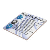 Nephew gedicht - 16e verjaardag tegeltje (Zijkant)