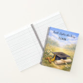 Nephew Graduation Personalized Christian Gift Notitieboek (Binnen)