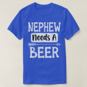 Nephew heeft een bierfamilie nodig Drink bieren ko T-shirt (Design voorkant)