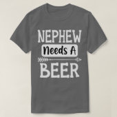 Nephew heeft een bierfamilie nodig Drink bieren ko T-shirt (Design voorkant)