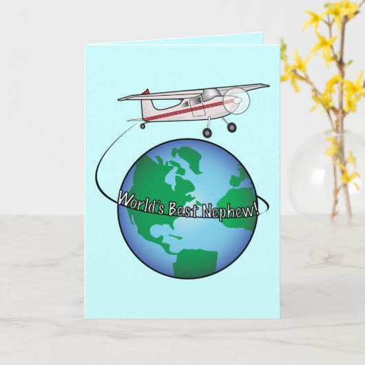 Nephew jarig met Kaart (Gele Bloem)