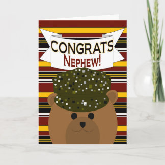 Nephew - Leger Soldaat Gefeliciteerd! Kaart