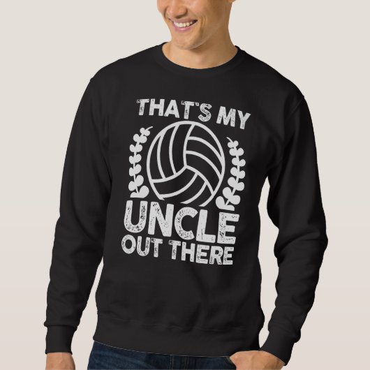 Nephew Niece oom Volleyball Trui (Voorkant)