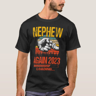 Nephew, opnieuw het afgelopen jaar van 2023, toen t-shirt