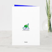 Nephew Red Star 2e verjaardag kaarten (Achterkant)