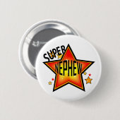 Nephew Super Star Funny Button (Voorkant /achterkant)