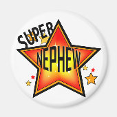 Nephew Super Star Funny Magnet (Voorkant)
