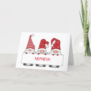 **NEPHEW** UIT GNOMEN VOOR CHRISTMASCARD KAART