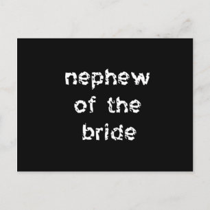 Nephew van de Bride Briefkaart