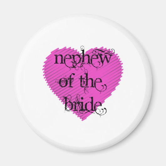 Nephew van de Bride Magneet (Voorkant)