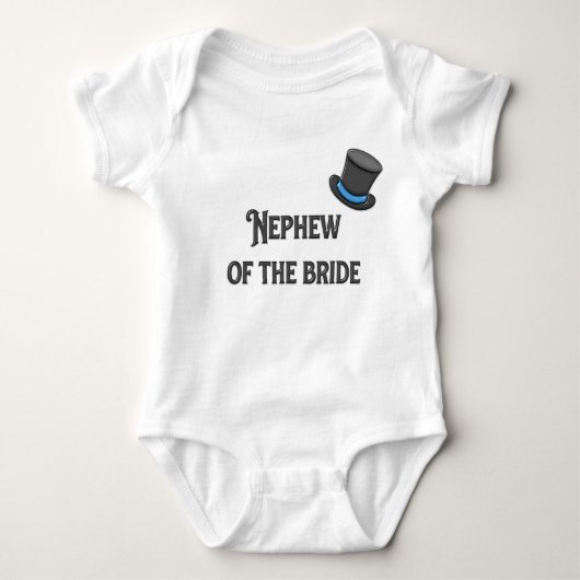 Nephew van de bride romper (Voorkant)