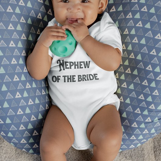 Nephew van de bride romper
