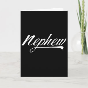 ***NEPHEW*** VERHAAL BIRTHDAAG OP "U"!!!! KAART