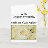 Nephew verlies sympathie Roos Kaart (Gele Bloem)
