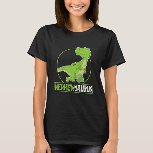 Nephewsaurus rex Shirt dinosaurus T-rex (Voorkant)