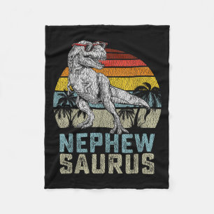 Nephewsaurus T Rex Dinosaurius Neef Saurus Familie Fleece Deken