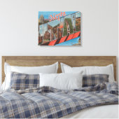 Nephi, UtahLarge Letter ScenesNephi, UT Canvas Afdruk (Insitu (Slaapkamer))