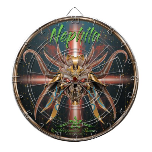 Nephila Dartbord (Voorkant)