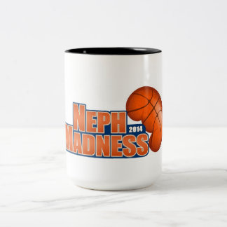 NephMadness Tweekleurige Koffiemok