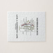 Nephrologen leven een nefritisch leven (Nephron) Legpuzzel (Horizontaal)