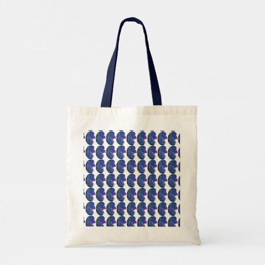 Nephrology Kidney Mosaic Design Tote Bag (Achterkant)