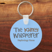 Nephrology Nurse Gifts "The Kidney Whisperer" Sleutelhanger (Voorkant)