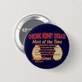 Nephrology T-shirts & Gifts Ronde Button 5,7 Cm (Voorkant /achterkant)