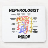 Nephroloog Inside Kidney Nephron Muismat (Voorkant)