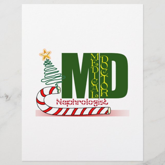 Nephroloog MERRY CHRISTMAS DOCTOR (Voorkant)
