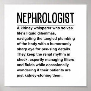 Nephroloog Poster